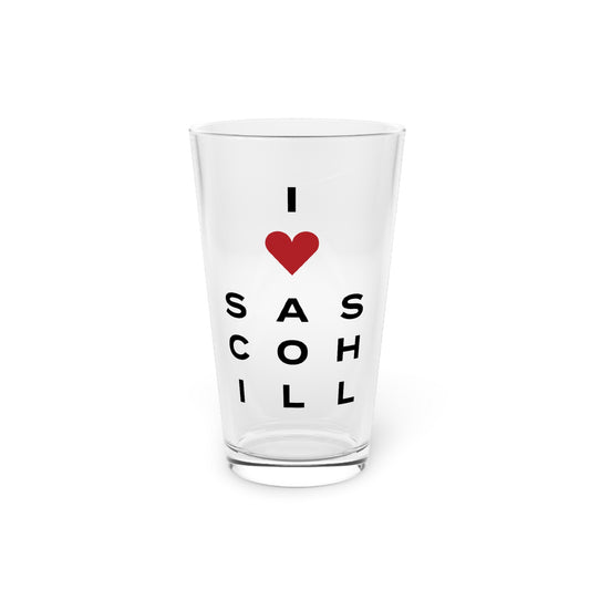 Sasco Hills Vision Pint Glass, 16oz