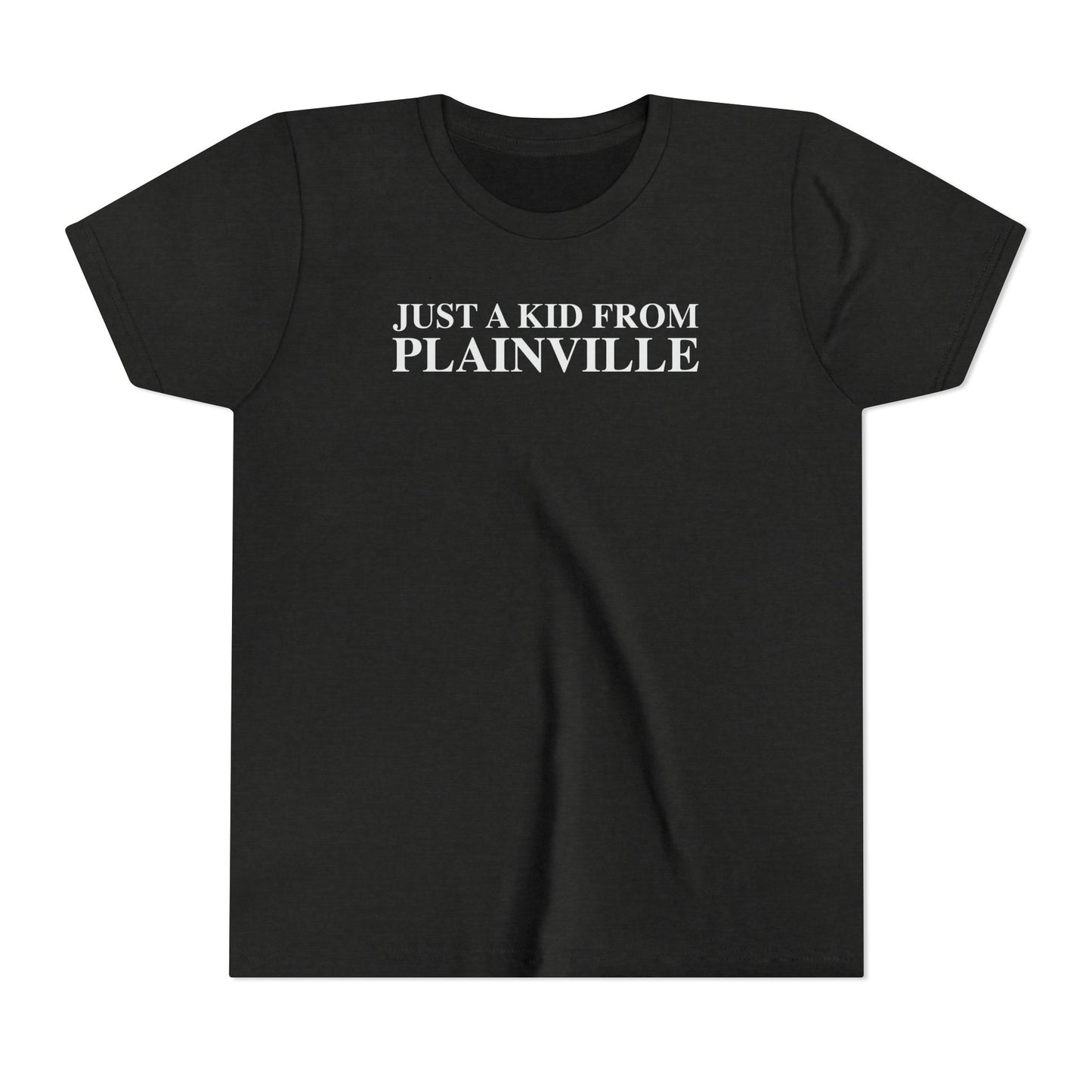 Just a kid from Plainville Youth Short Sleeve T-Shirt