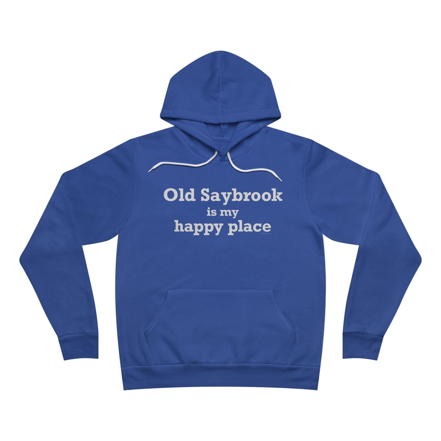 Old Saybrook is My Happy Place Unisex Sponge Fleece Pullover Hoodie