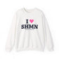 I Heart SHMN Unisex Heavy Blend™ Crewneck Sweatshirt