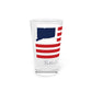 Bethel Connecticut Flag Pint Glass, 16oz