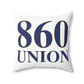 860 Union Spun Polyester Square Pillow