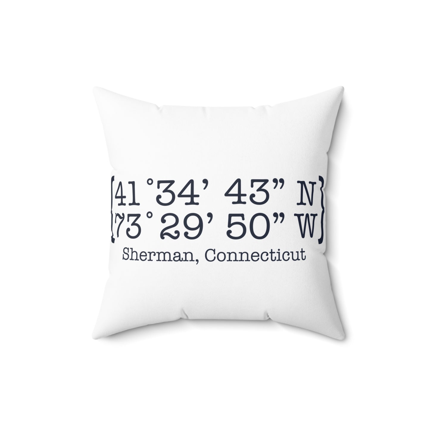 Sherman Coordinates Spun Polyester Square Pillow