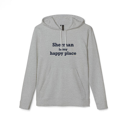 Sherman Is My Happy Place adidas Unisex Fleece Hoodie