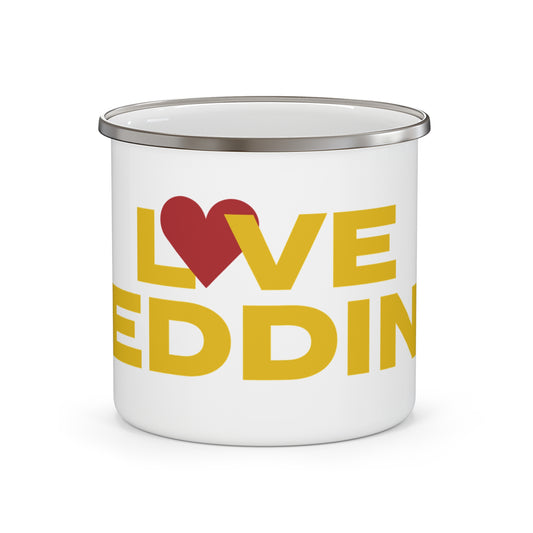 Love Redding Enamel Camping Mug