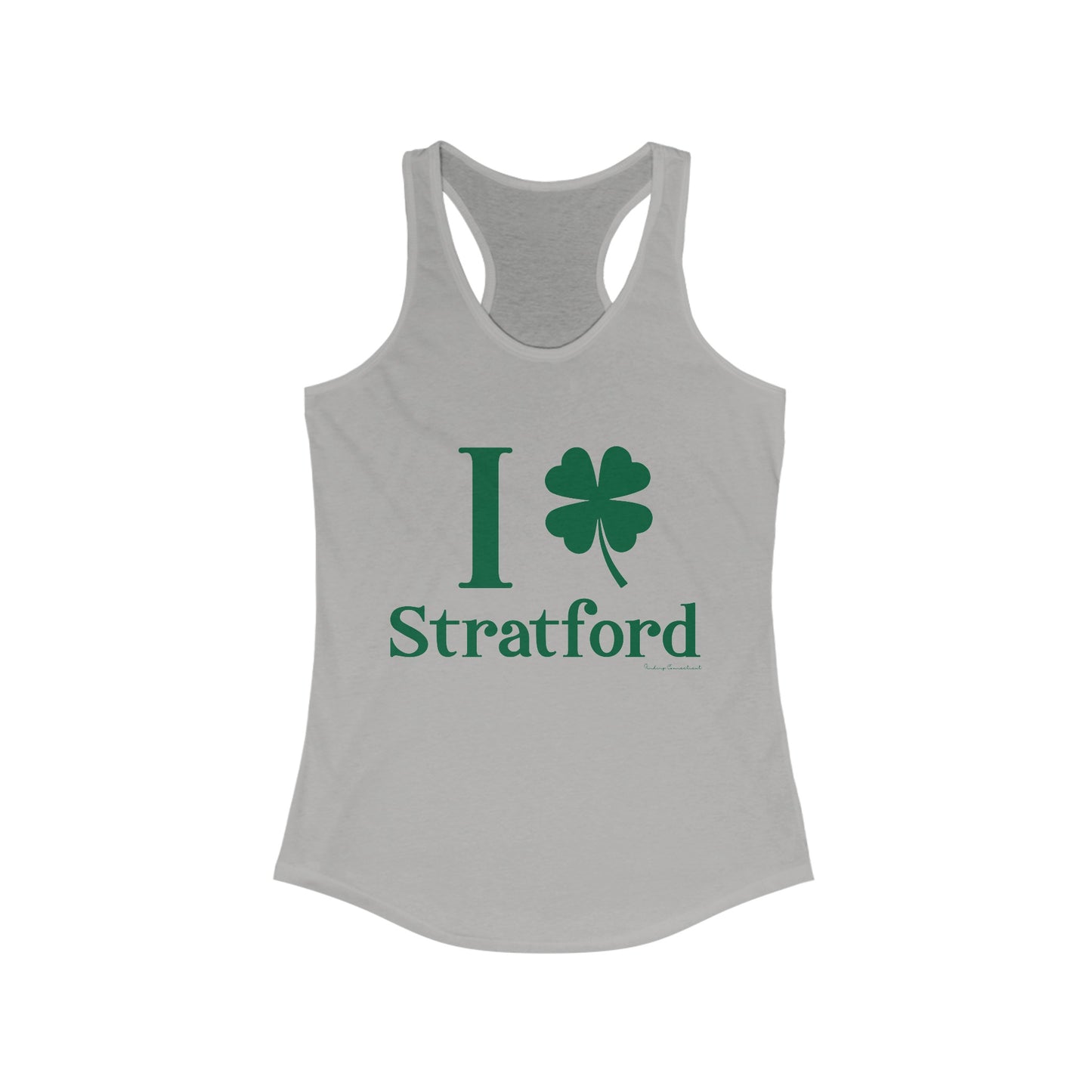 I Clover Stratford Women's Ideal Racerback Tank