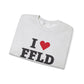 I Heart FFLD Unisex Heavy Blend™ Crewneck Sweatshirt