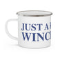 Just a kid from Winchester Enamel Camping Mug