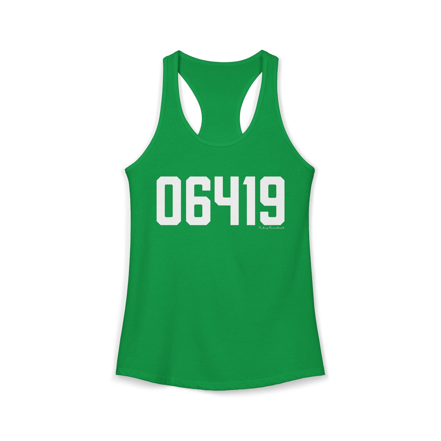 06419 Killingworth CT Zip Code Women's Ideal Racerback Tank Top