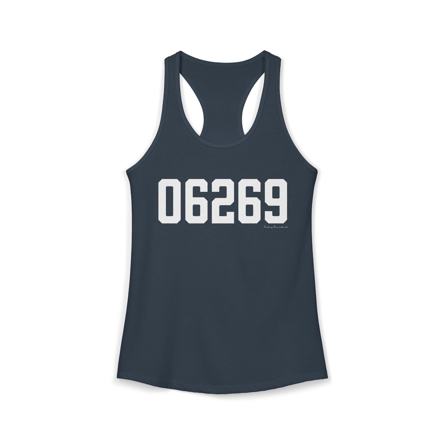 06269 Storrs CT Zip Code Women's Ideal Racerback Tank Top
