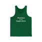 Pomfret is My Happy Place Unisex Jersey Tank Top