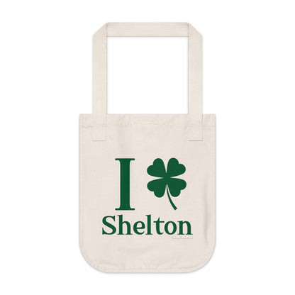 I Clover Shelton Organic Canvas Tote Bag