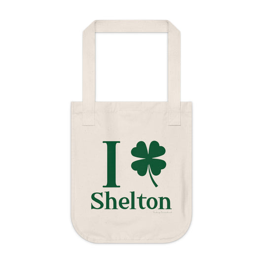 I Clover Shelton Organic Canvas Tote Bag