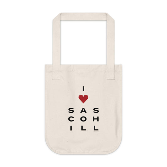 Sasco Hills Vision Organic Canvas Tote Bag