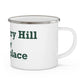 Strawberry Hill is my happy place Enamel Camping Mug