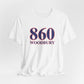 860 Woodbury Red White & Blue Unisex Jersey Short Sleeve T-Shirt