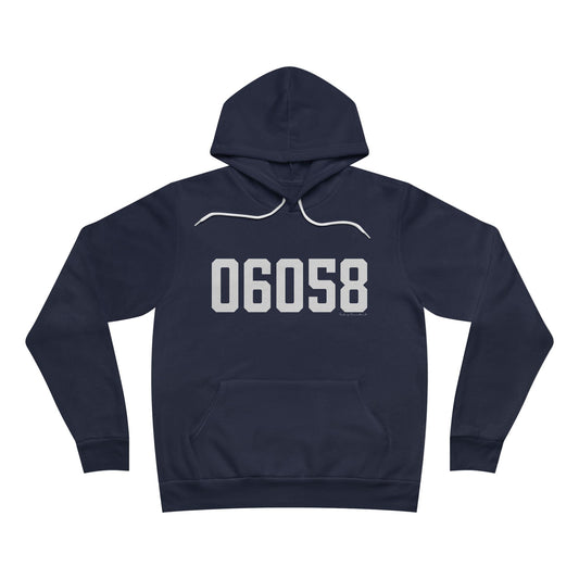 06058 Norfolk CT Zip Code Unisex Sponge Fleece Pullover Hoodie