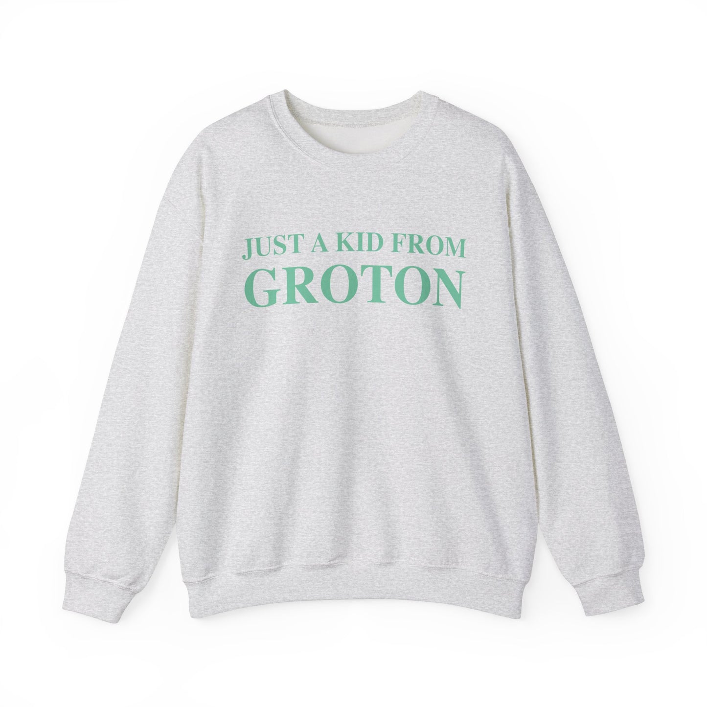 Just a kid from Groton Unisex Heavy Blend™ Crewneck Sweatshirt