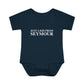 Just a kid from Seymour Infant Baby Rib Bodysuit