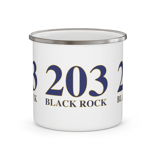 203 Black Rock Enamel Camping Mug