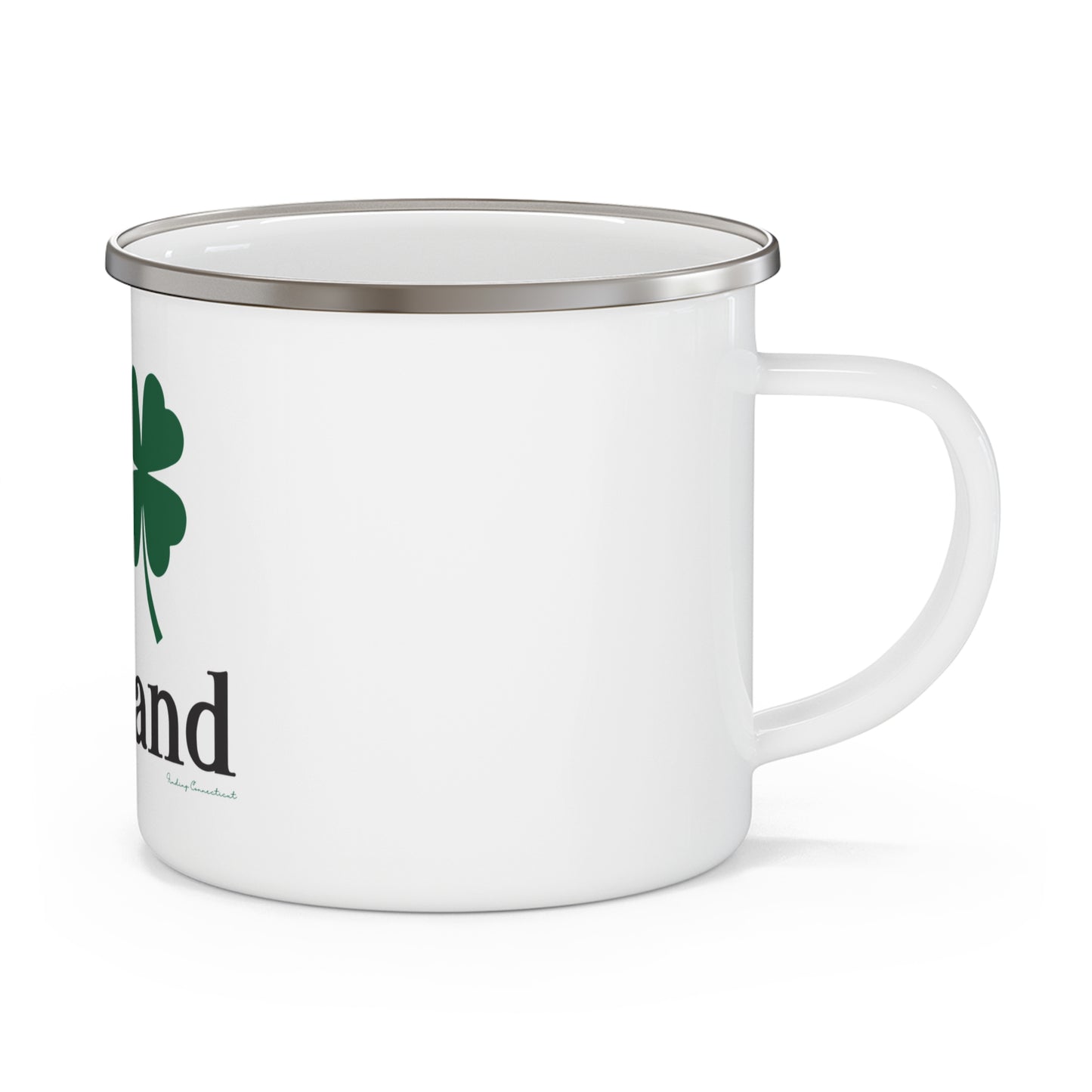 I Clover Portland Enamel Camping Mug