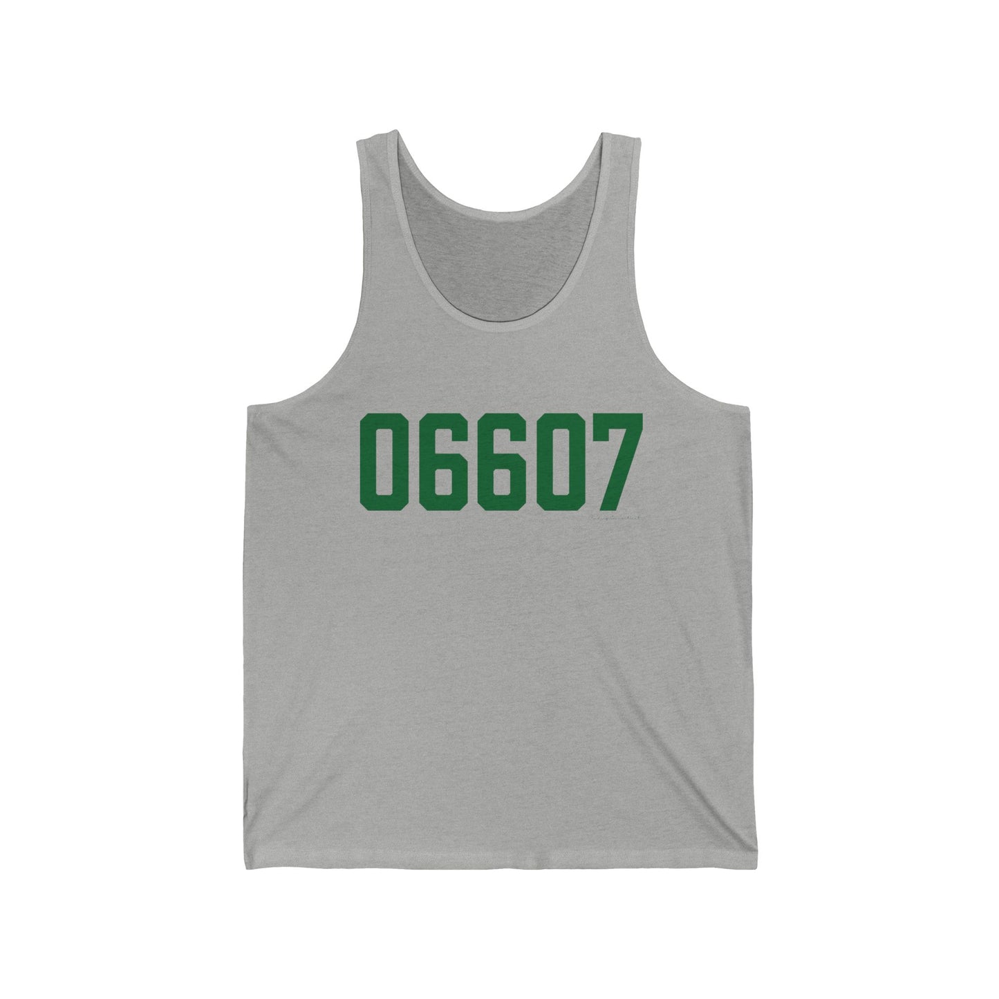 06607 Bridgeport Connecticut Zip Code Unisex Jersey Tank Top