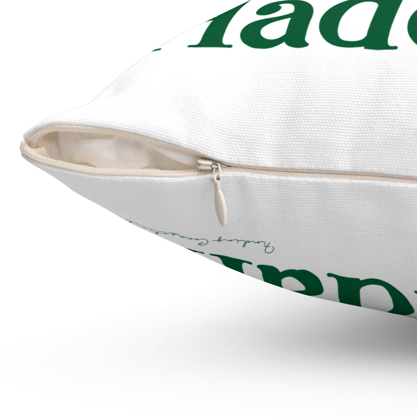 I Clover Haddam Spun Polyester Square Pillow
