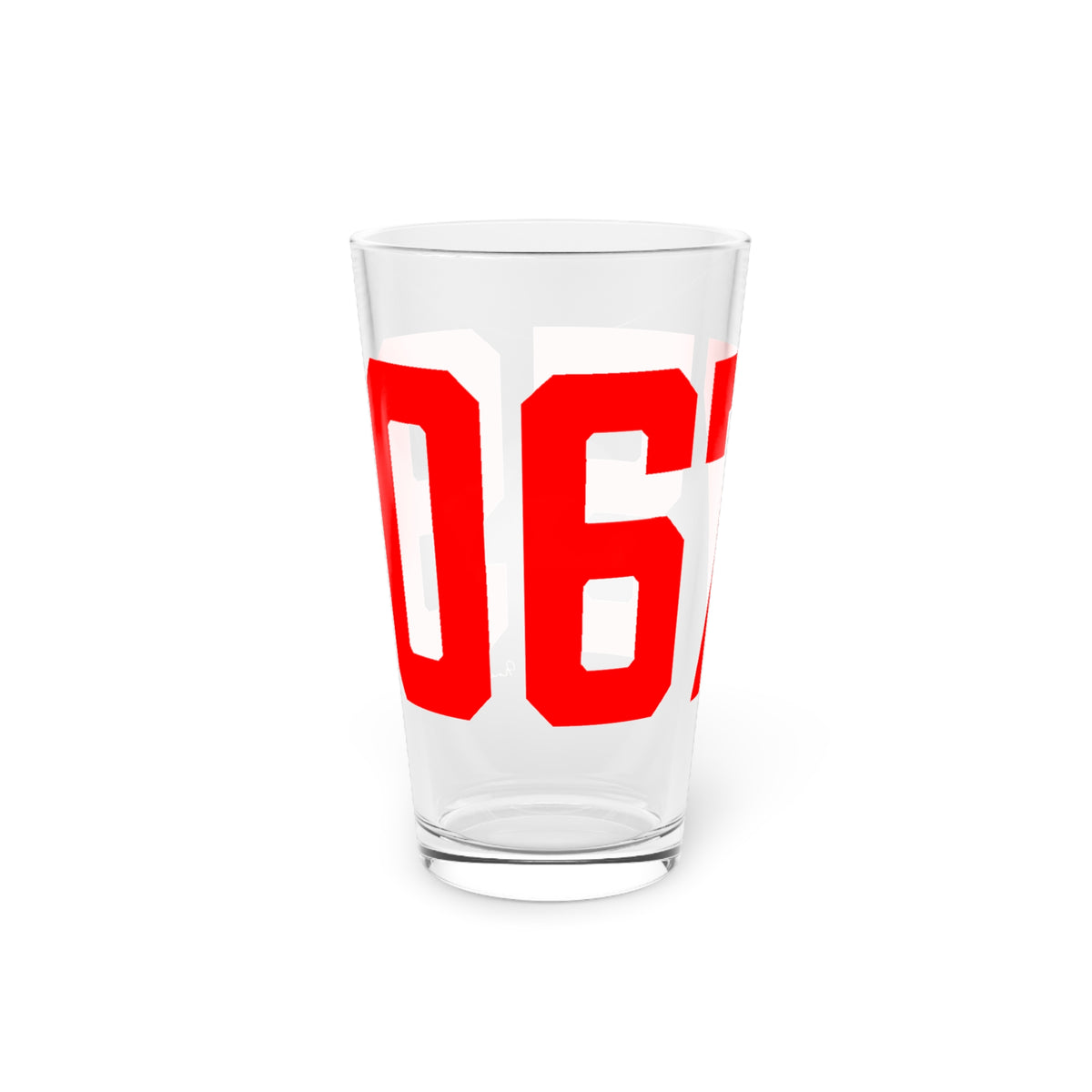 06759 Litchfield Connecticut Zip Code Pint Glass, 16oz