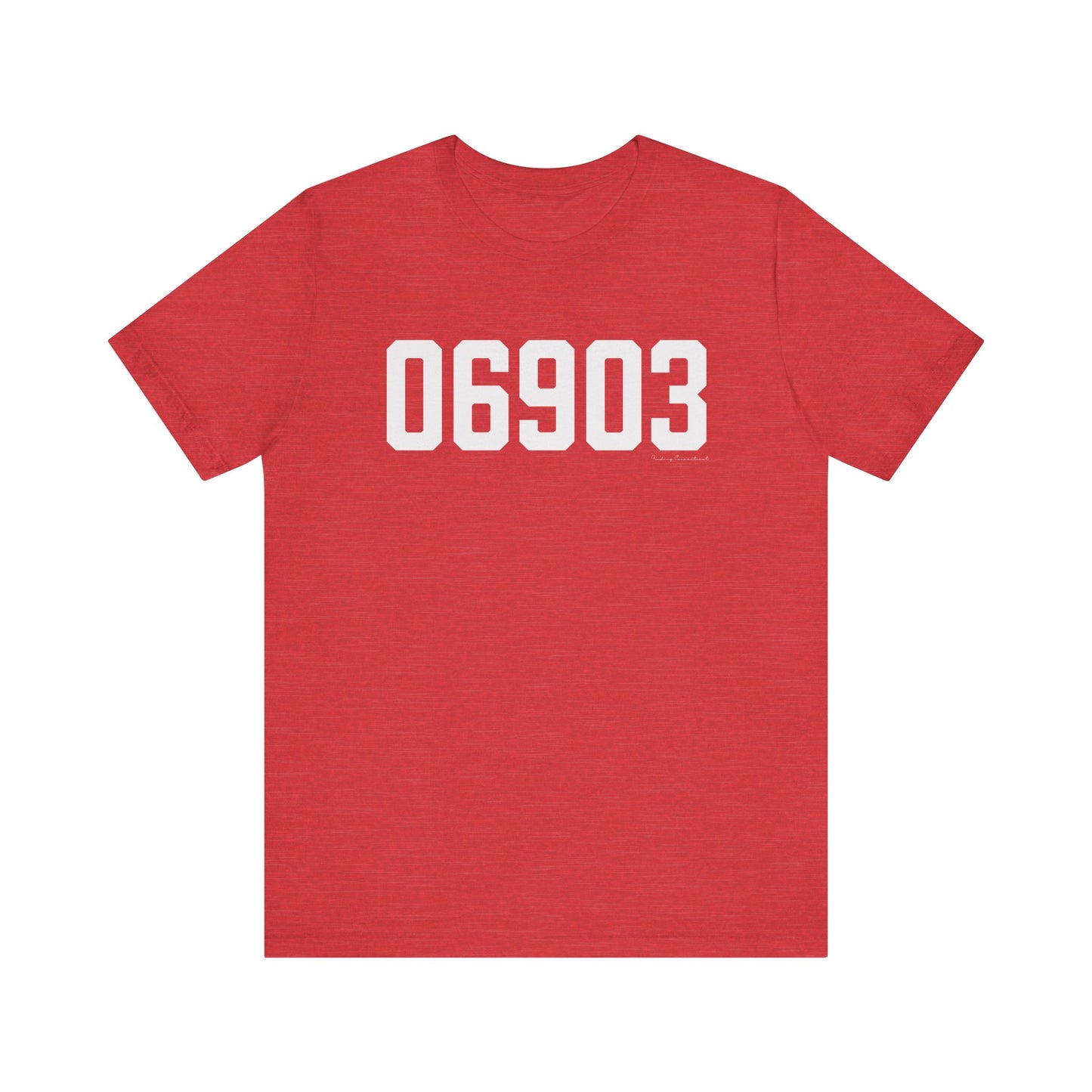 06903 Stamford CT Zip Code Unisex Jersey Short Sleeve T-Shirt