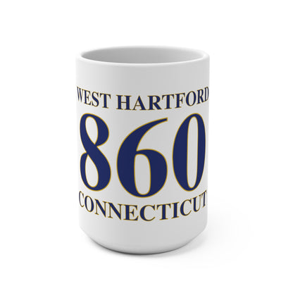 West Hartford 860 Connecticut Mug 15oz