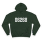 06268 Storrs CT Zip Code Champion Hoodie