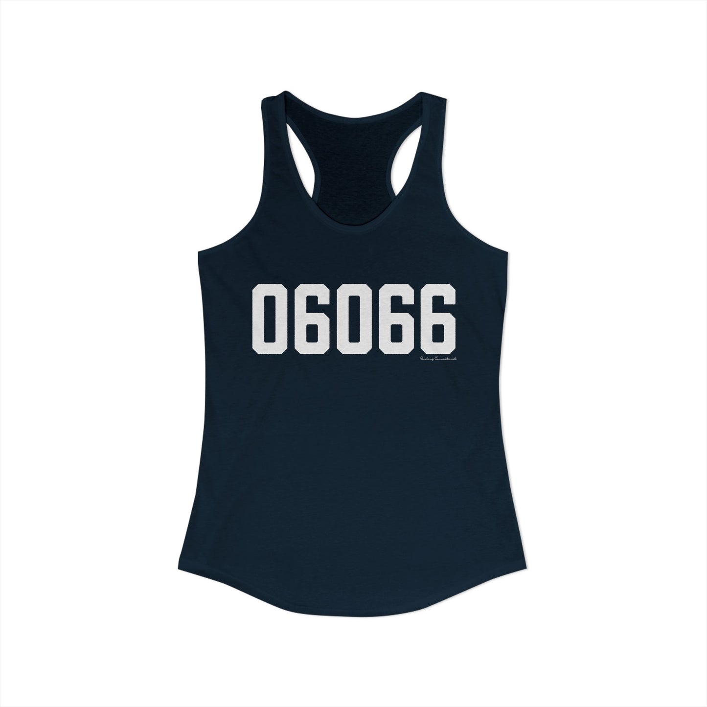 06066 Vernon CT Zip Code Women's Ideal Racerback Tank Top