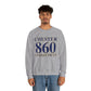 Chester 860 Connecticut Unisex Heavy Blend™ Crewneck Sweatshirt