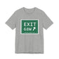 Vintage Exit 68W WCP Sign Unisex Jersey Short Sleeve T-Shirt