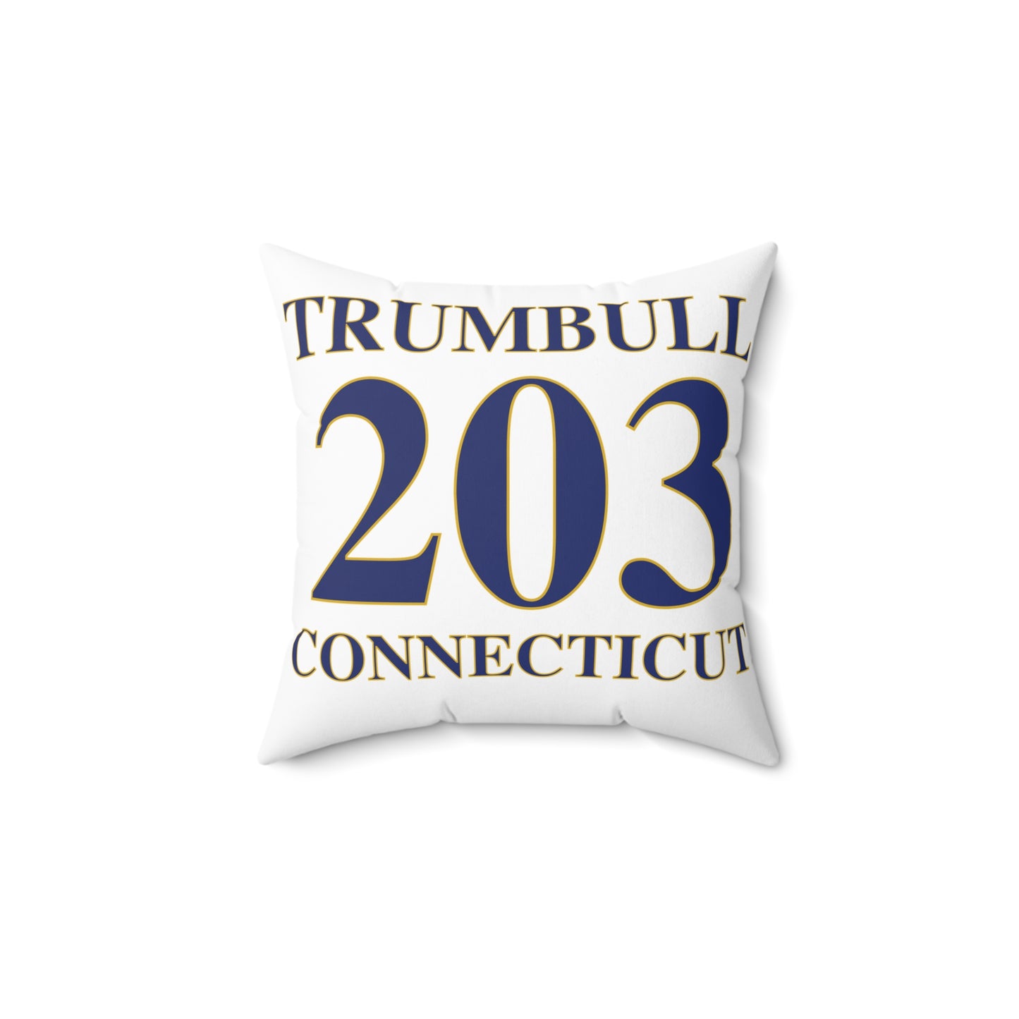 Trumbull 203 Connecticut Spun Polyester Square Pillow