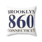 Brooklyn 860 Connecticut Spun Polyester Square Pillow