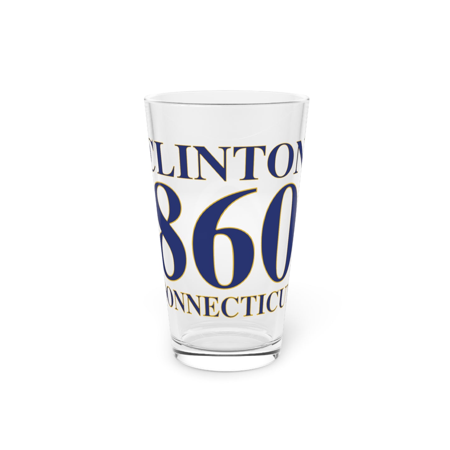 Clinton 860 Connecticut Pint Glass, 16oz