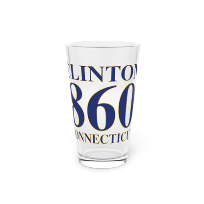 Clinton 860 Connecticut Pint Glass, 16oz
