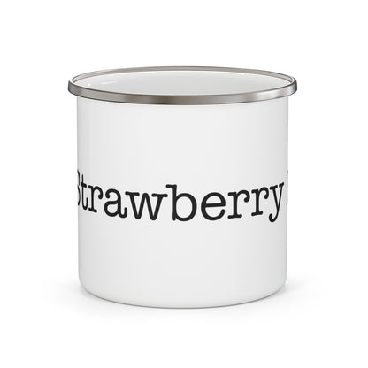 I Heart Strawberry Hill. Enamel Camping Mug