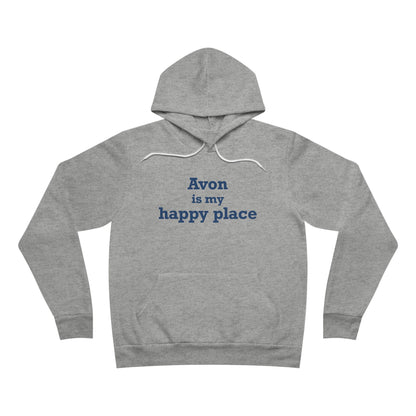 Avon is My Happy Place Unisex Sponge Fleece Pullover Hoodie