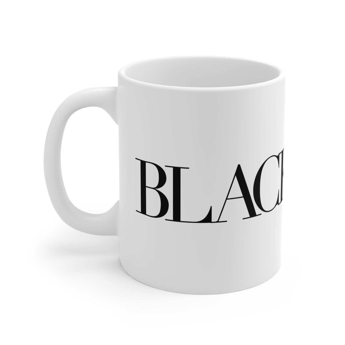 41 Tilt Black Rock Mug 11oz