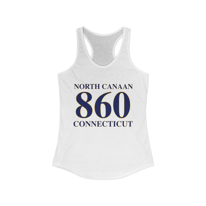North Canaan 860 Connecticut Women's Ideal Racerback Tank Top