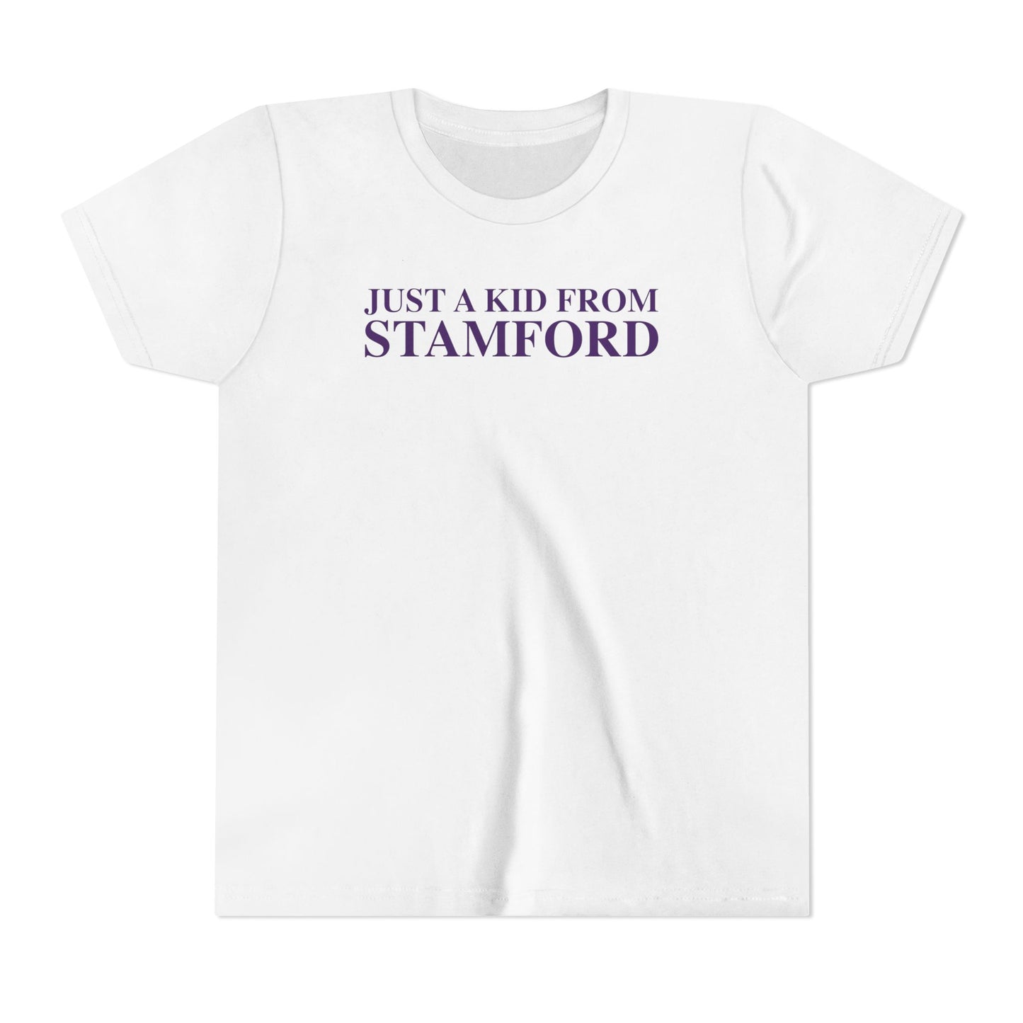 Just a kid from Stamford Youth Short Sleeve T-Shirt