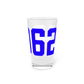 06062 Plainville Connecticut Zip Code Pint Glass, 16oz