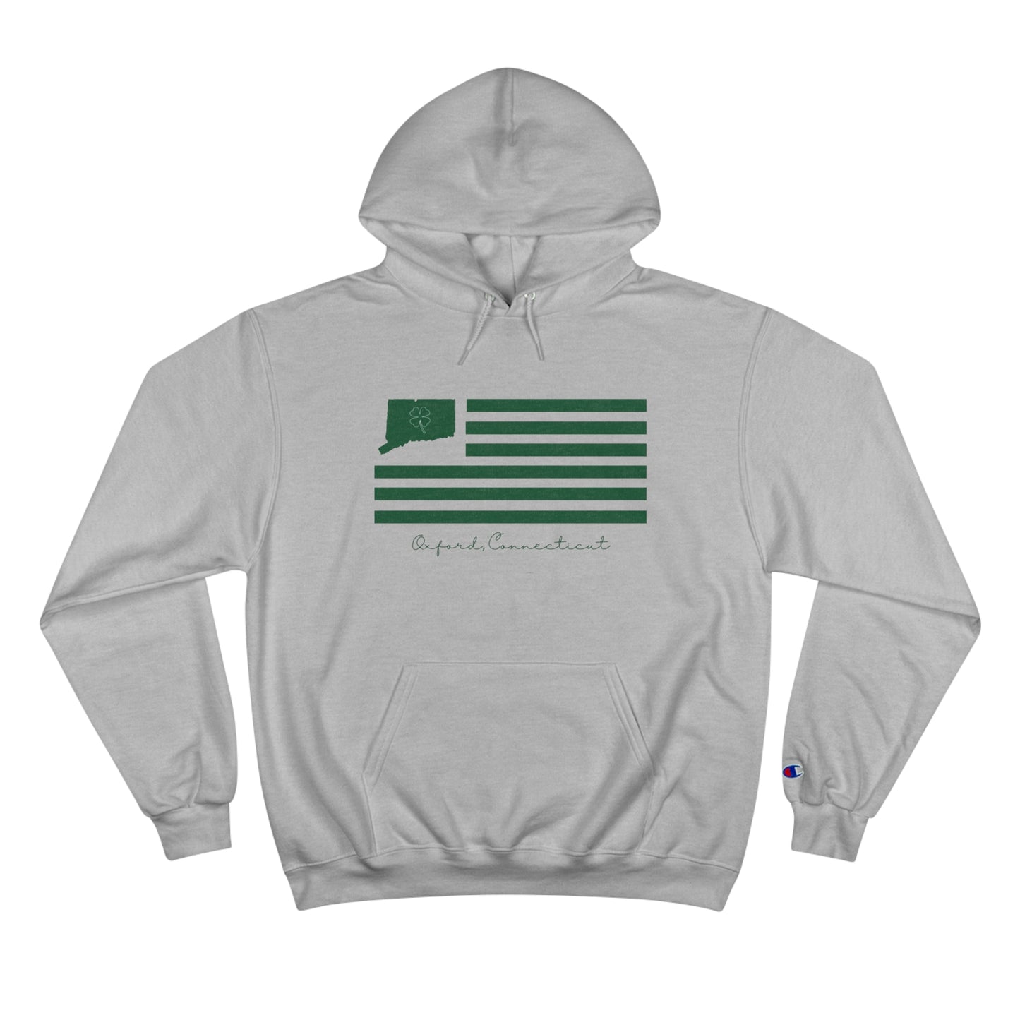 Oxford Connecticut St. Patrick’s Day Flag Champion Hoodie