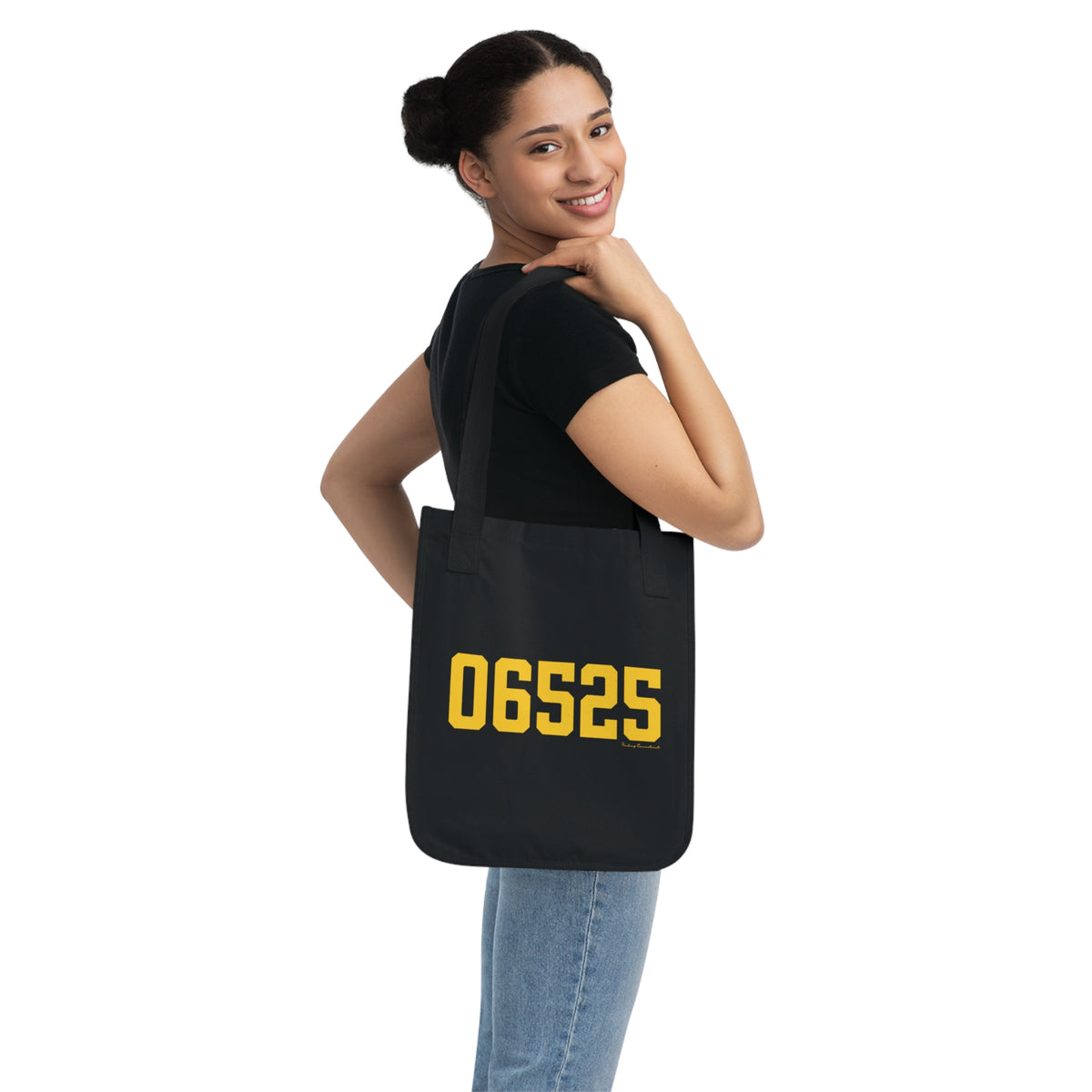 06525 Woodbridge Connecticut Zip Code Organic Canvas Tote Bag