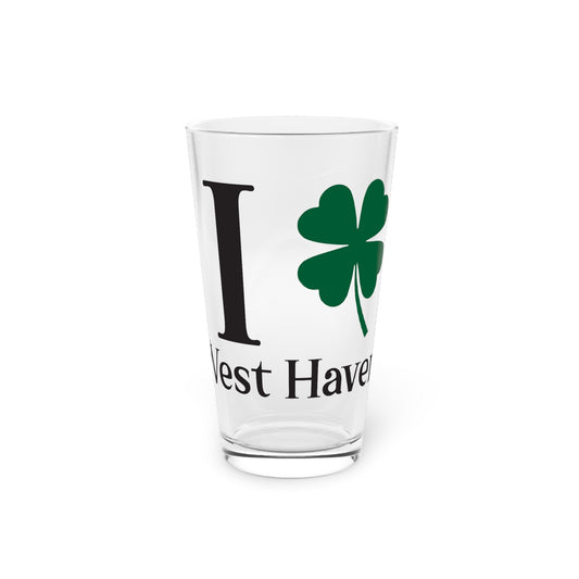 I Clover West Haven Pint Glass, 16oz