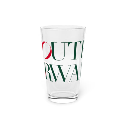 41 Tilt South Norwalk Pint Glass, 16oz
