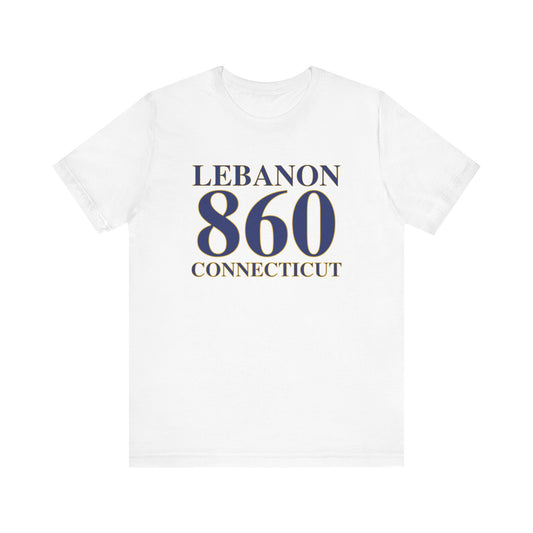 Lebanon 860 Connecticut Unisex Jersey Short Sleeve T-Shirt