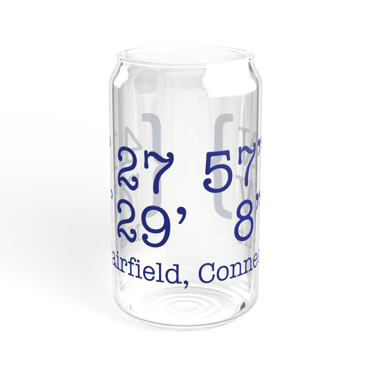 New Fairfield Coordinates Sipper Glass, 16oz